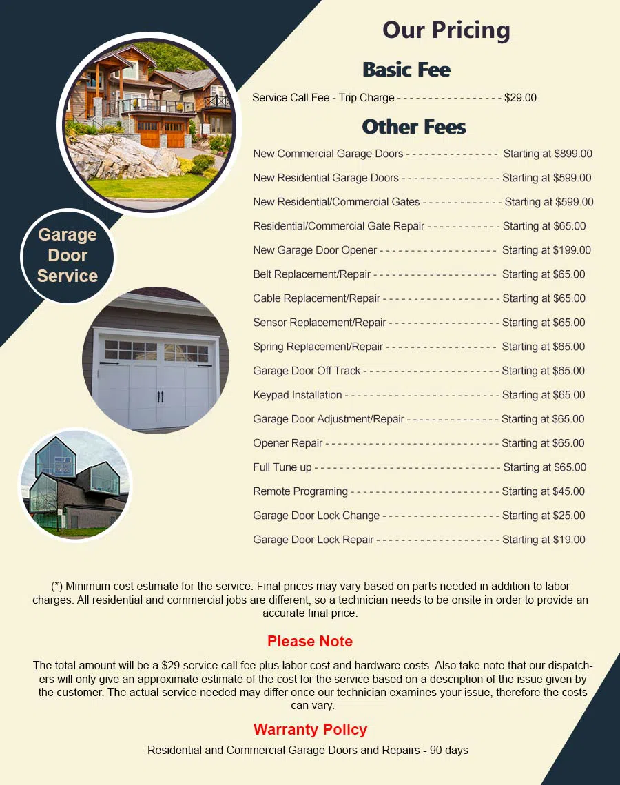 Garage Doors Store Repairs San Lorenzo, CA 510-280-2735